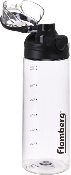 Бутылка для воды Comfort 700 мл серая Flamberg