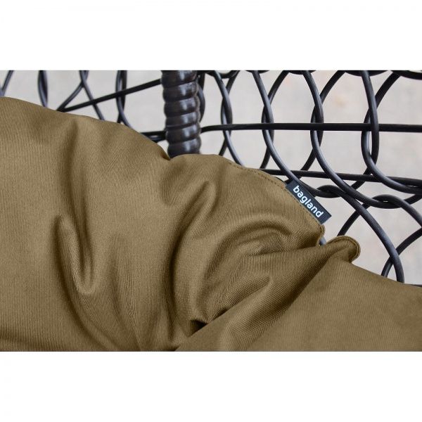 Кресло-кокон Bagland 1200х750х1050 мм с подушкой коричневый (22990)