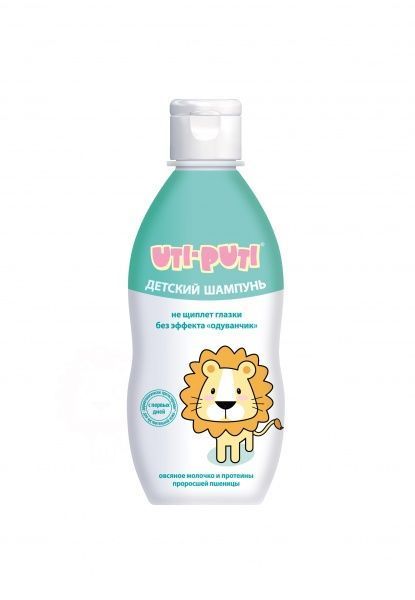 Шампунь дитячий Уті-Путі Вівсяне молочко та протеїни пророслої пшениці 200 г