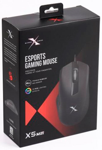 Миша A4Tech Bloody X5 Max Black 