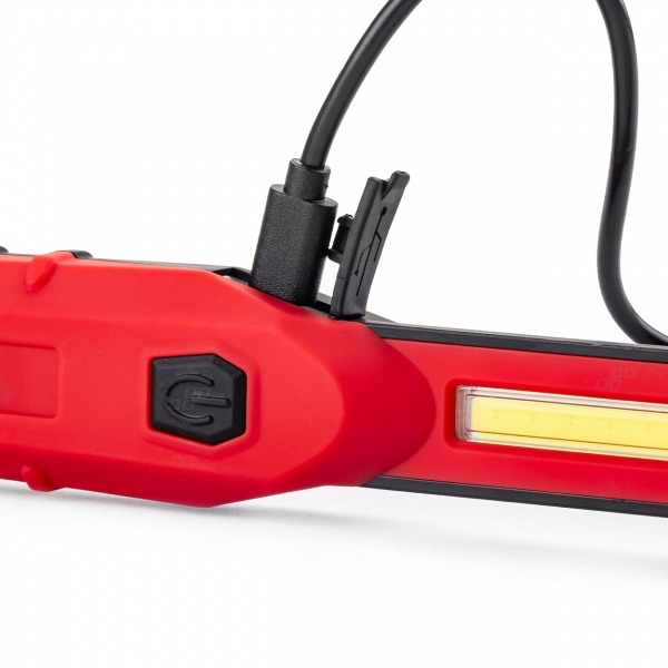 Фонарик карманный AMiO WT01 COB 300Lm красный