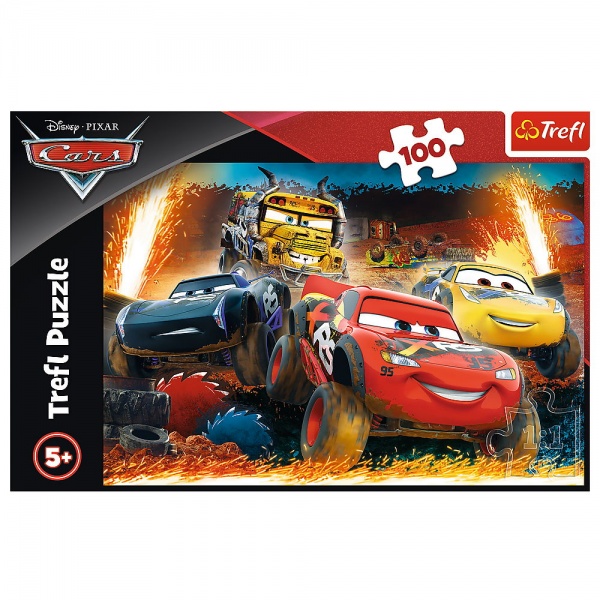 Пазл Trefl 100 Disney Тачки 3 5+ 16358