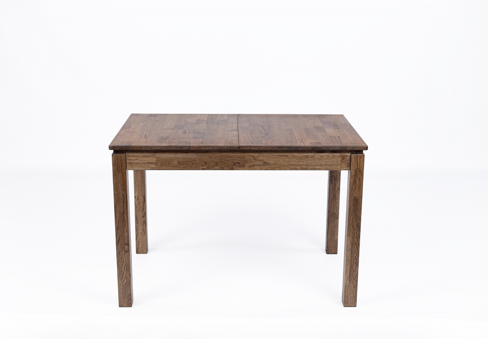 Стол обеденный LORI Прага Еко 1100(1500)x700x750мм дымчатый/дуб