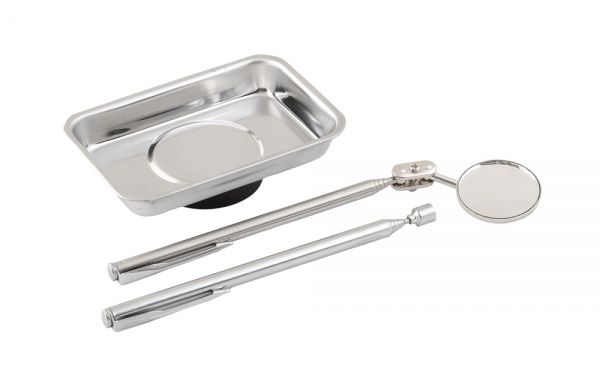 Набір магнітних інструментів (тарілка, захват, дзеркало) MASTERTOOL 81-2137