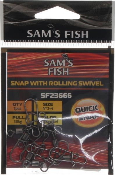 Вертлюг Stenson Американка №3+4 30 кг 7 шт.