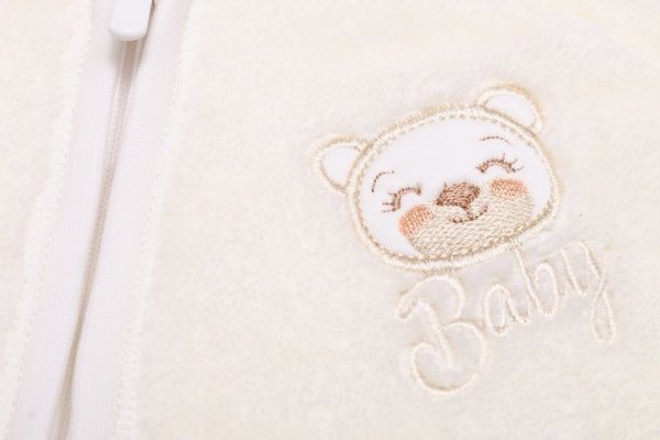 Комбінезон унісекс Bembi КБ140 р.68 молочний 