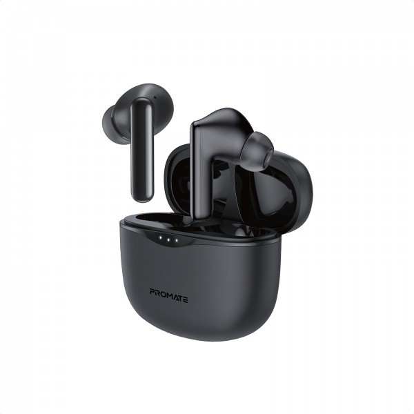 Наушники беспроводные Promate Hybrid-ANC Bluetooth 5.2 black (hybrid-anc.black) 