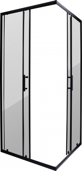 Душевое ограждение ScandiSPA Scadi Black 90х90х195 см 8126E