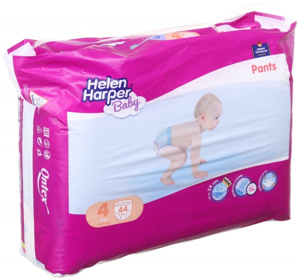 Підгузки-трусики Helen Harper Baby pants Maxi 8-13 кг 44 шт.