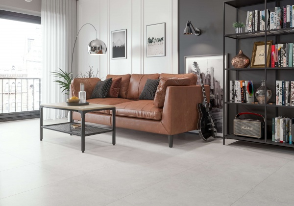 Плитка Golden Tile Cemento Sassolino сірий 9V2520 60х60 