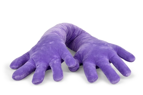 Подушка декоративна Руки обіймашки 30x172 см бузковий WP Merchandise 