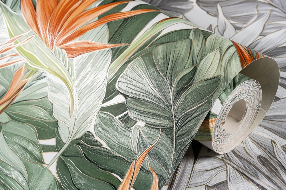 Шпалери вінілові на паперовій основі Expromt Зелень 5883-04 0,53x10,05 м