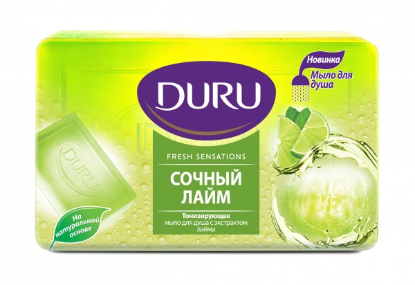 Мыло Duru Фреш Сенсейшнс (Свежие ощущения) Лайм 150 г