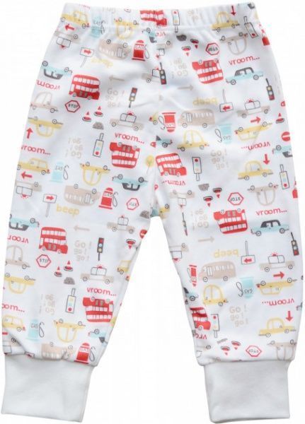 Штанці Minikin машинка р.68 білий 206103 