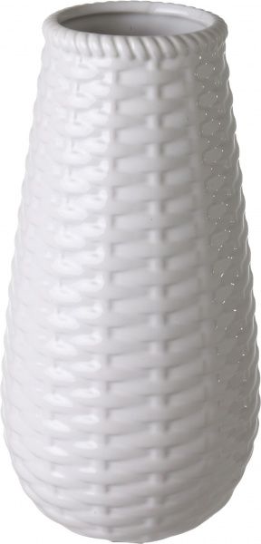 Ваза Niko 12,3х12,3х24,7 см біла Dehua