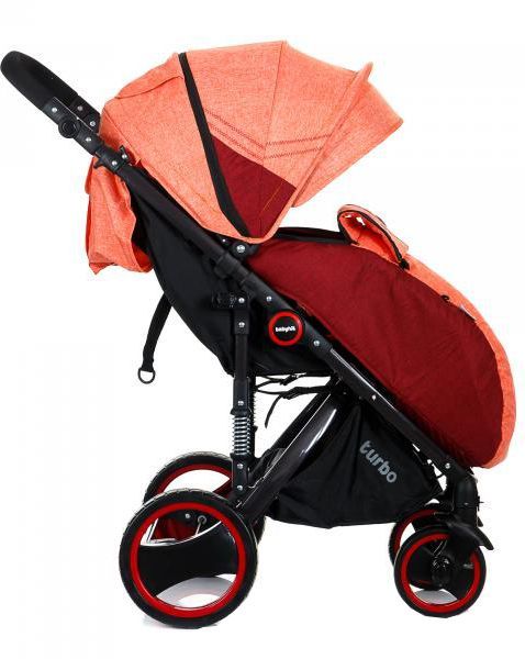 Коляска прогулочная Babyhit Turbo Coral Коралловый 71234 