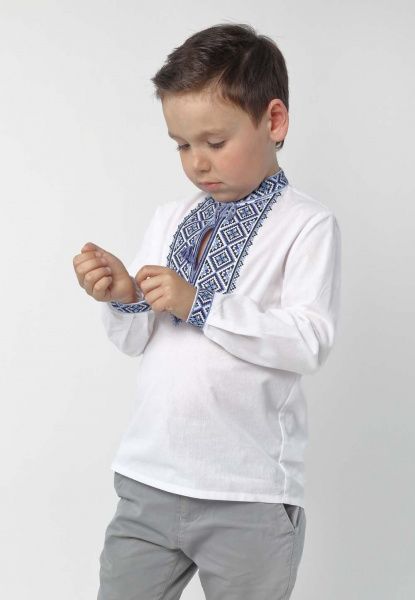 Вишиванка Гармонiя Остап р.128 синій 33341 