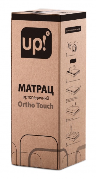 Матрац Ortho Touch безпружинний, з перфорацією в коробці у вакуумній упаковці UP! (Underprice) 90х200 см