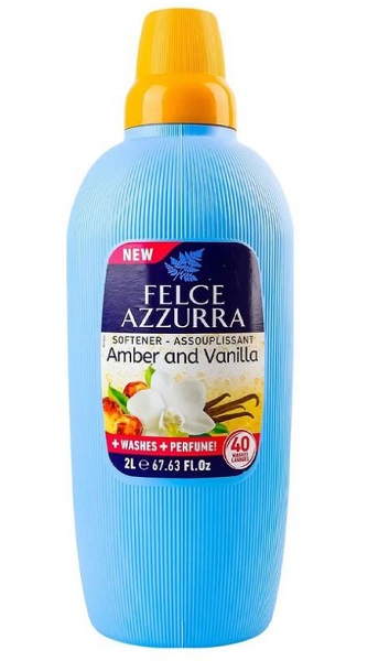 Кондиционер-ополаскиватель Felce Azzurra Amber&Vanilla 2 л