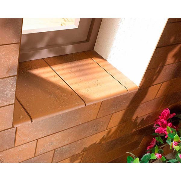 Клінкерна плитка Asti brown elewacja 24,5x6,6 Ceramika Paradyz