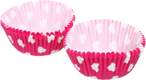 Формочки для кексов 5 см 60 шт. в ассортименте
