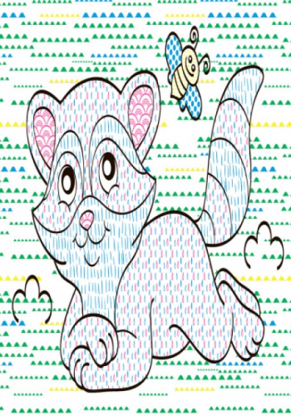 Раскраска водная «Дикі тварини» 9-789-667-484-354