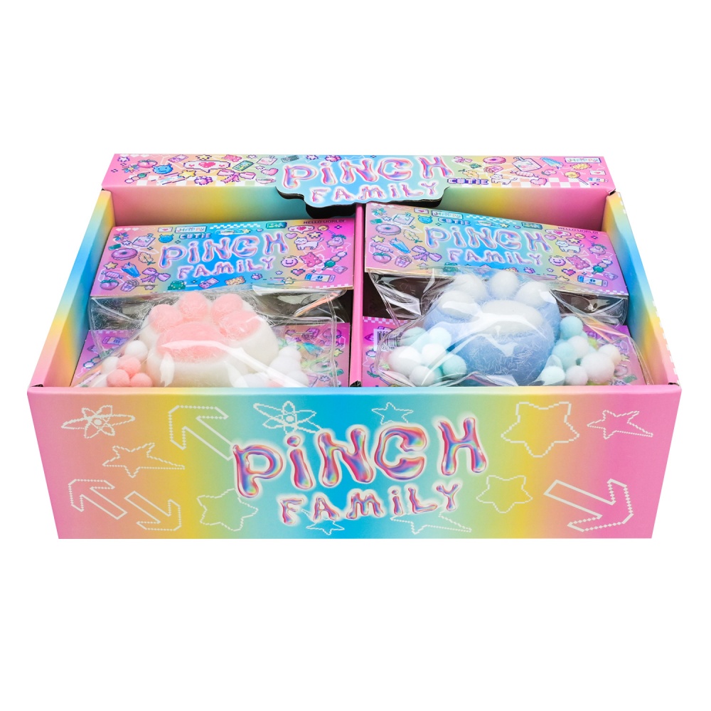 Игрушка-антистресс Shantou сквиш кошачья лапка C7802