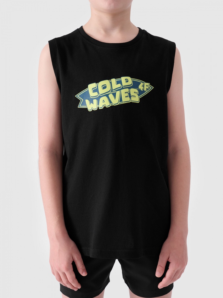 Майка 4F SLEEVELESS M164 4FJWSS25TSLEM164-20S р.128 черный