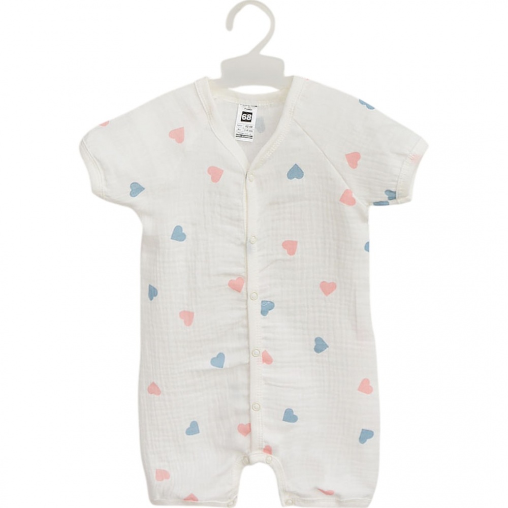 Песочник для девочки Blanka Сердечко р.74-80 бежевый 110801