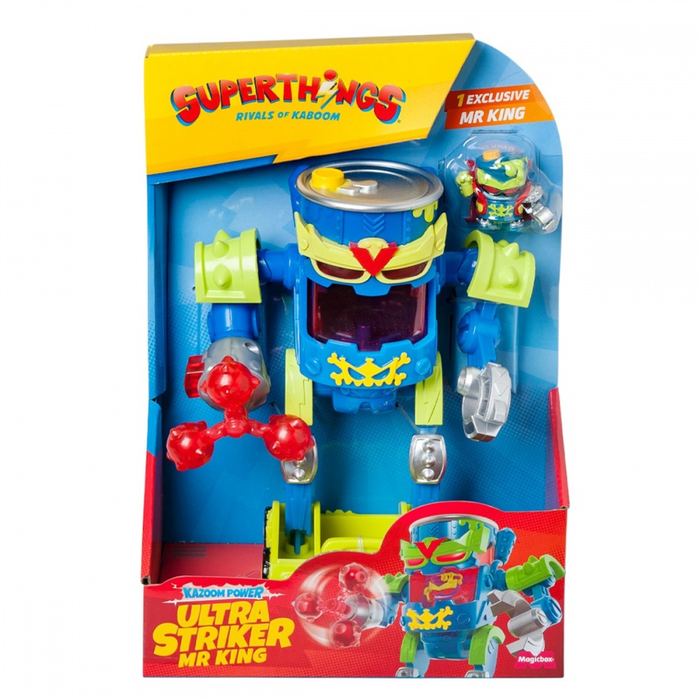 Фігурка анімаційного персонажа SuperThings Kazoom Power Ультрастрайкер Містер Кінг PSTSP116IN250