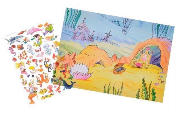 Набір наліпок Scribble Down Бухта русалок SD/07