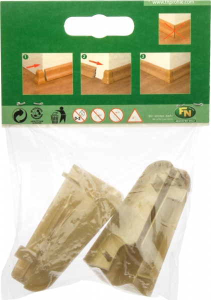 Комплект уголков наружных FN Neuhofer Holz золото 20х90х120 мм 