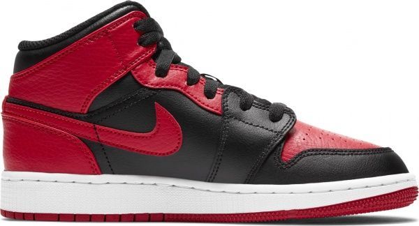 Кроссовки Nike AIR JORDAN 1 MID 554725-074 р.6,5Y красный