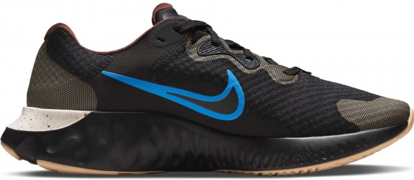 Кроссовки Nike Nike Renew Run 2 CU3504-002 р.US 8,5 черно-голубой