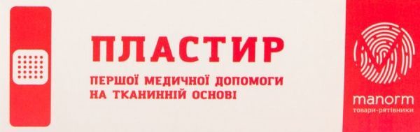 Пластир Manorm 19x72 мм стерильні 10 шт.