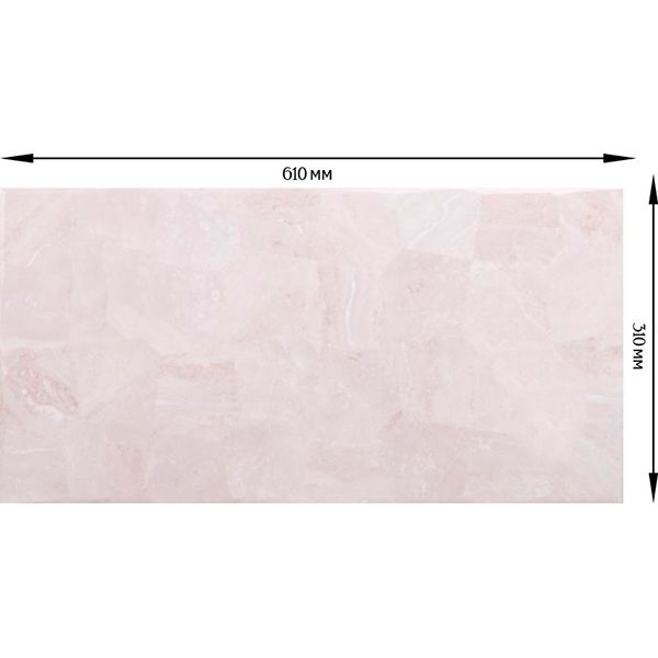 Плитка Allore Group Trevi Ivory W M/STR NR Glossy 31x61 