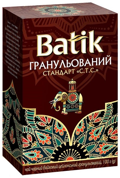 Чай черный Batik в гранулах Экстра 100 г 