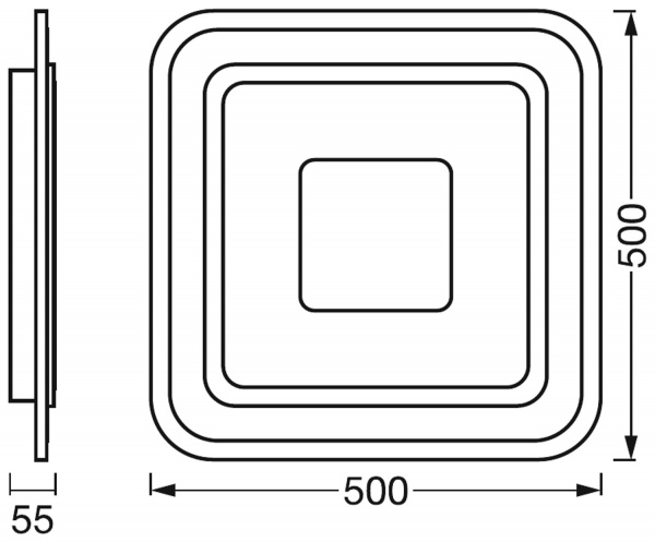 Світильник світлодіодний Smart+ Wifi Orbis Saddie 32 Вт білий 3000 - 6500 К 
