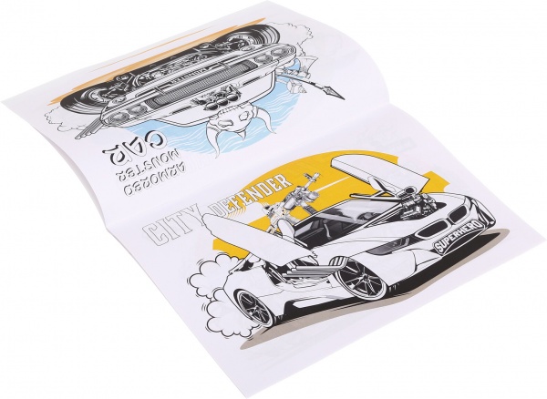 Розмальовка Art studio of happiness 21х27,9 см А4 в асортименті