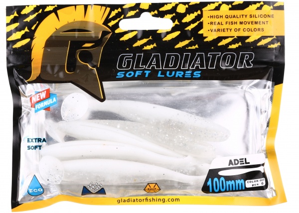 Силикон Gladiator 1030 100 мм 6 шт. ADEL - 4 #3