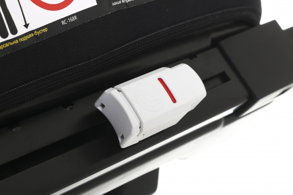 Автокрісло-бустер Eternal Shield Champion II CC15-B з isofix сірий із чорним