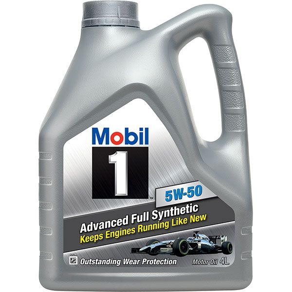 Мастило моторне Mobil 1 Peak Life 5W-50 4 л