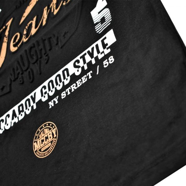 Футболка для хлопчика Macma 9176 Jeans р.128 чорний 