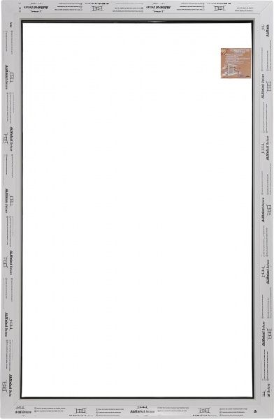 Вікно глухе ALMplast Delux 70 850x1410 мм без відкривання