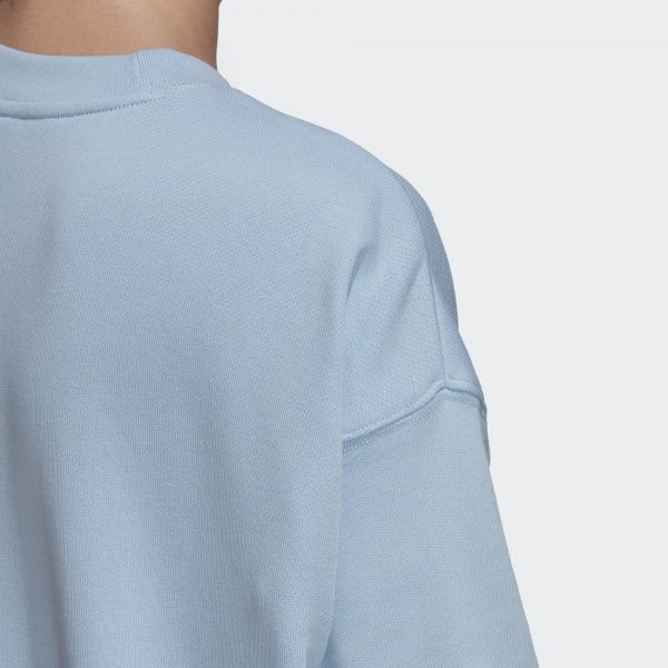 Світшот Adidas TRF CREW SWEAT FM3289 р. 34 блакитний