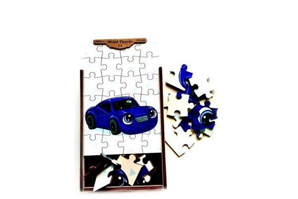 Пазлы деревянные Tatev Машинка