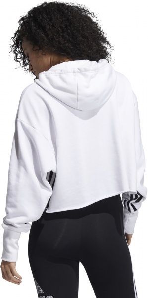 Джемпер Adidas NINI GFX HOODY GJ6546 р. XS білий
