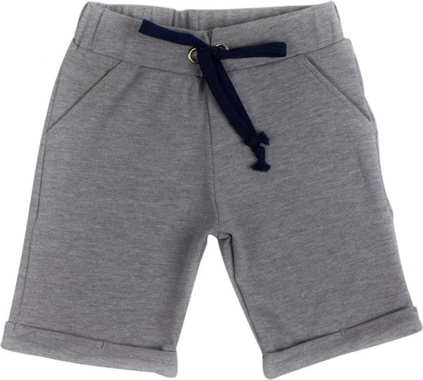 Шорты для мальчиков Luna Kids р.110 серый меланж 