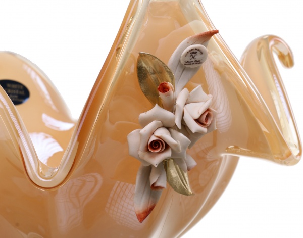 Фруктовниця бежева CAIRO HONY 30X42X42 White cristal