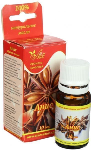 Масло натуральное Лия Аніс 1362 10 мл 